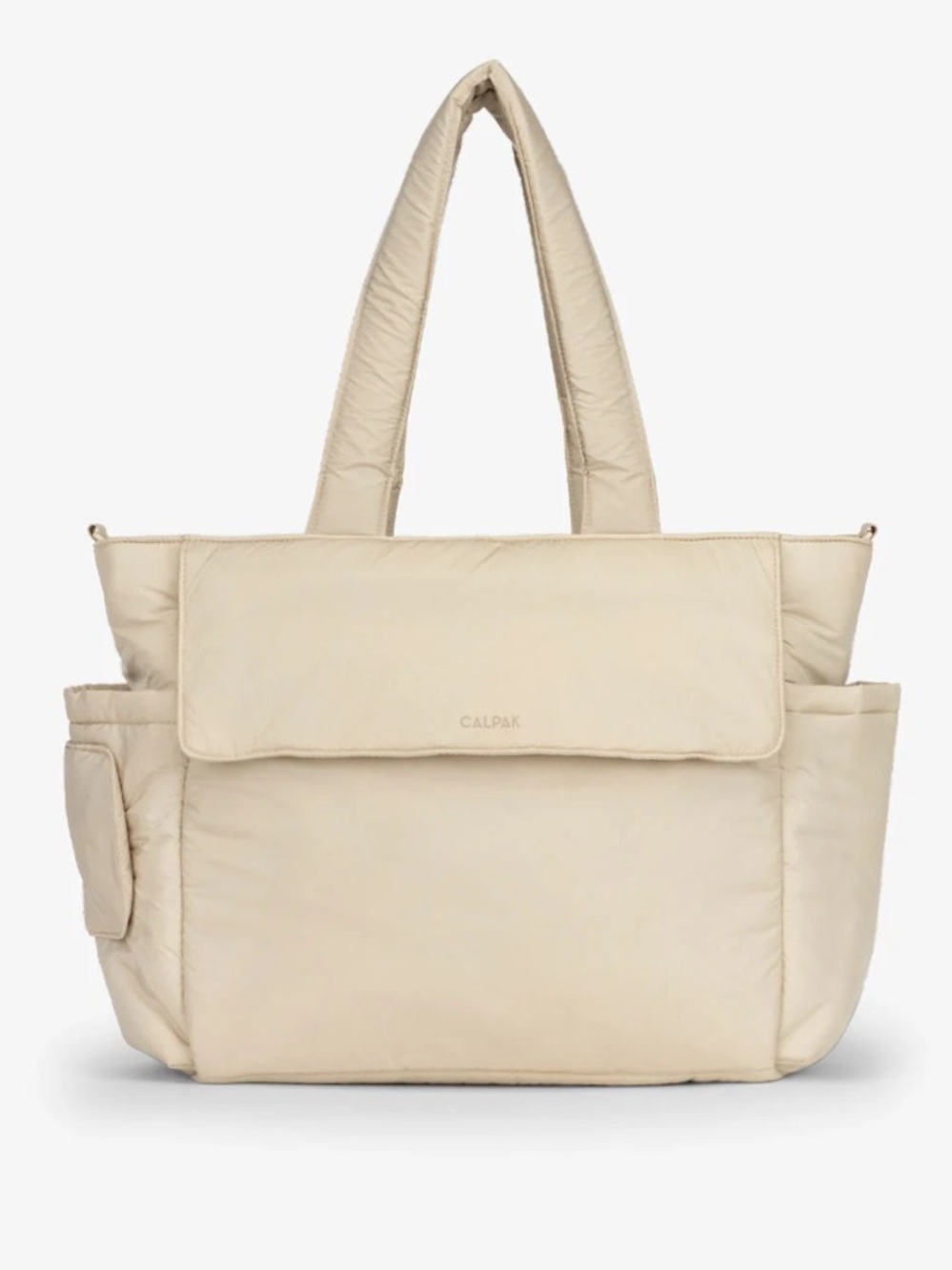 Calpak Diaper Tote Bag with Laptop Sleeve
in Oatmeal